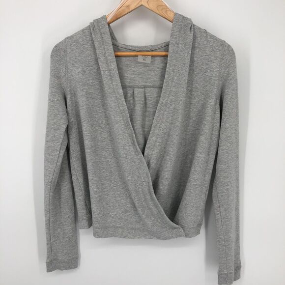 Calia‎ by Carrie Underwood Sweater Womens XS Hooded Wrap Cardigan Snap Detail - Picture 1 of 13